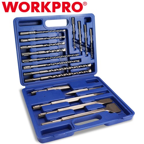 Workpro 17pc sds plus set - workpro, sds-plus