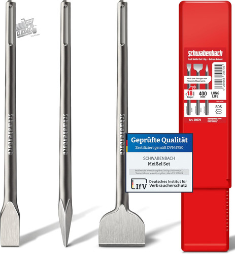 Set scalpelli sds max - sds, 3pz